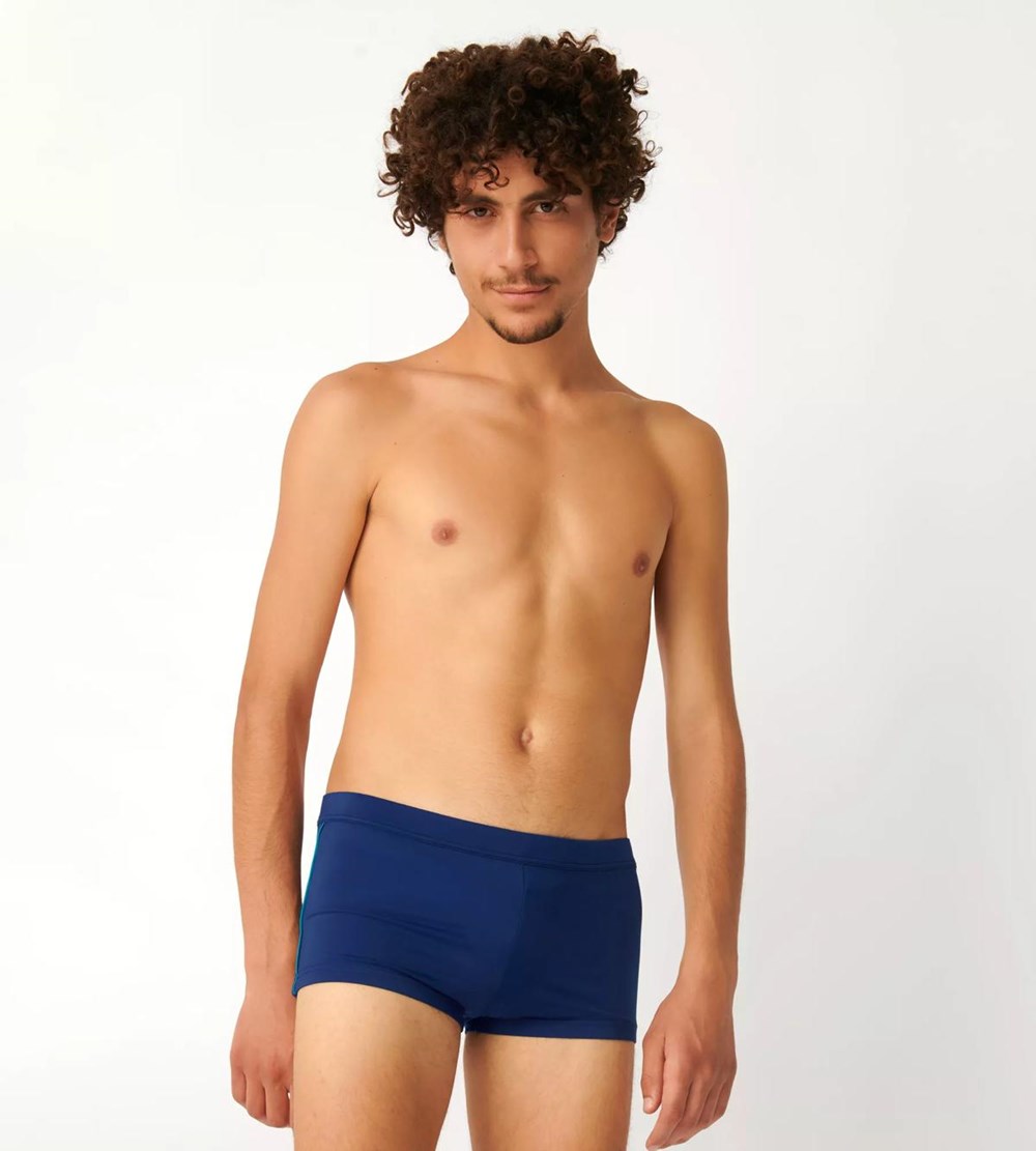 Sloggi Shore Sea Goldie Swimshorts Niebieskie | 26897-VDME