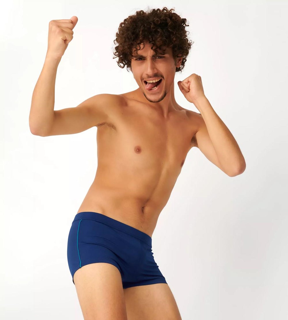 Sloggi Shore Sea Goldie Swimshorts Niebieskie | 26897-VDME
