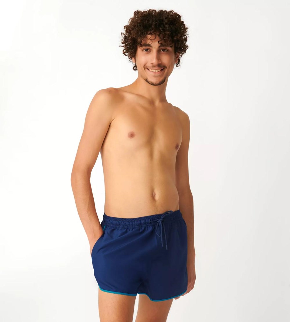 Sloggi Shore Sea Goldie Swimshorts Niebieskie | 54308-UIFT