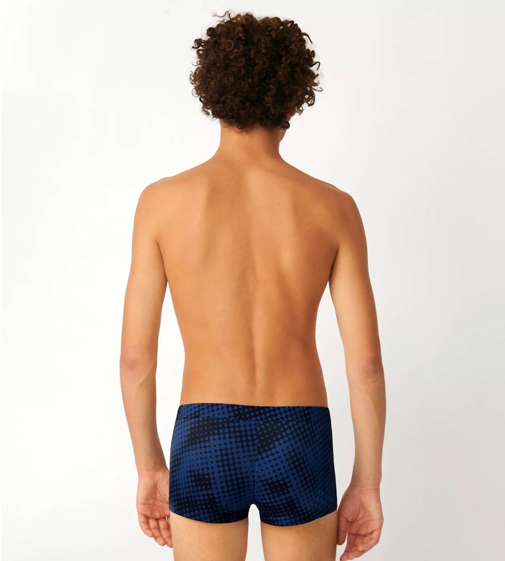 Sloggi Shore Spiny Puffer Swimshorts Czarne | 70961-XWRM