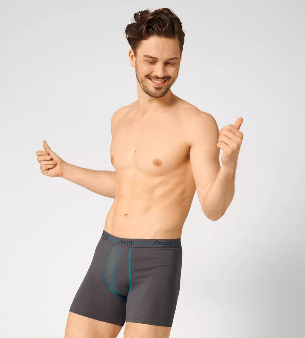 Sloggi Start Shorts Brązowe Głęboka | 17235-SNHT