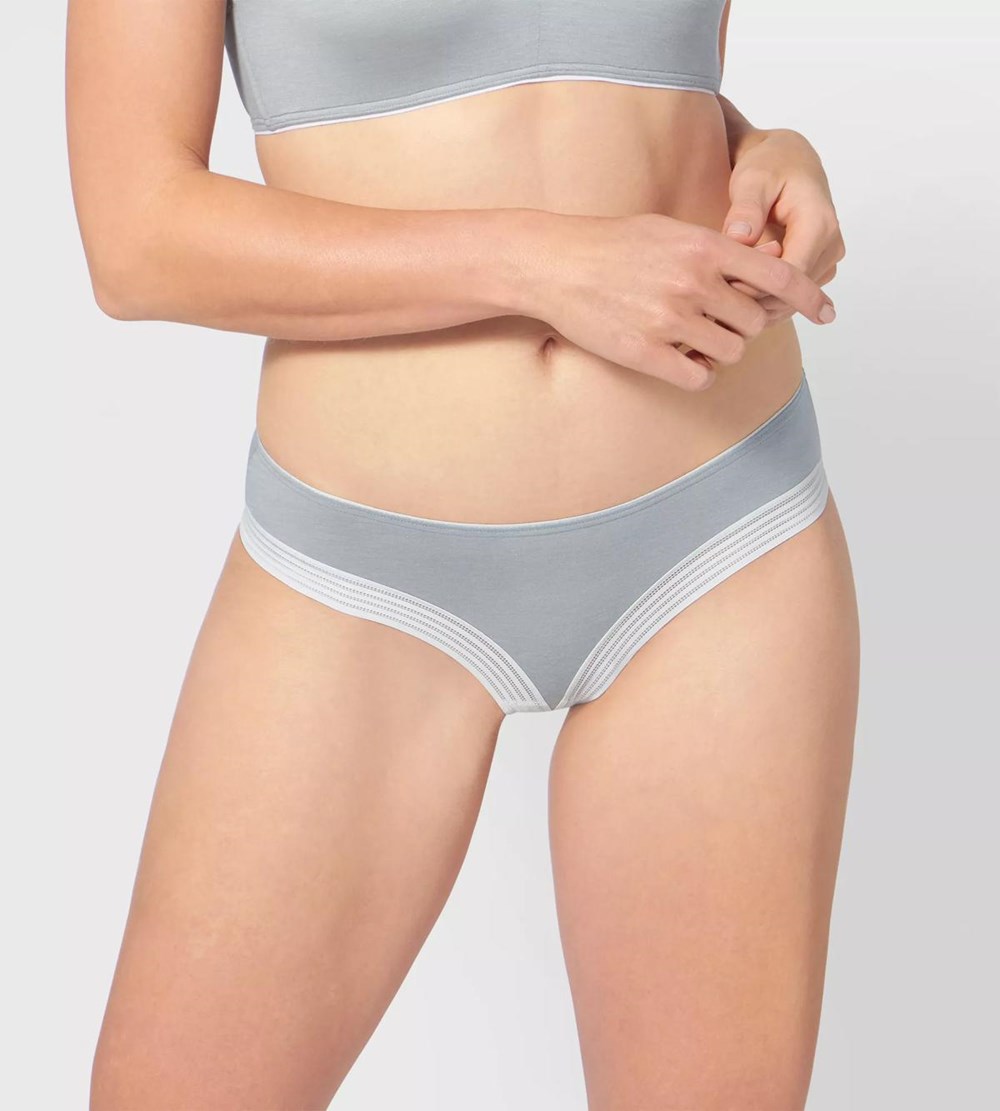 Sloggi Wow Embrace Hipster Szare | 13057-FIQU
