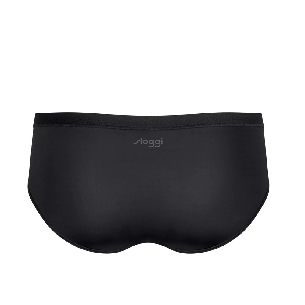 Sloggi Wow Komfort Hipster Czarne | 39207-GZOD