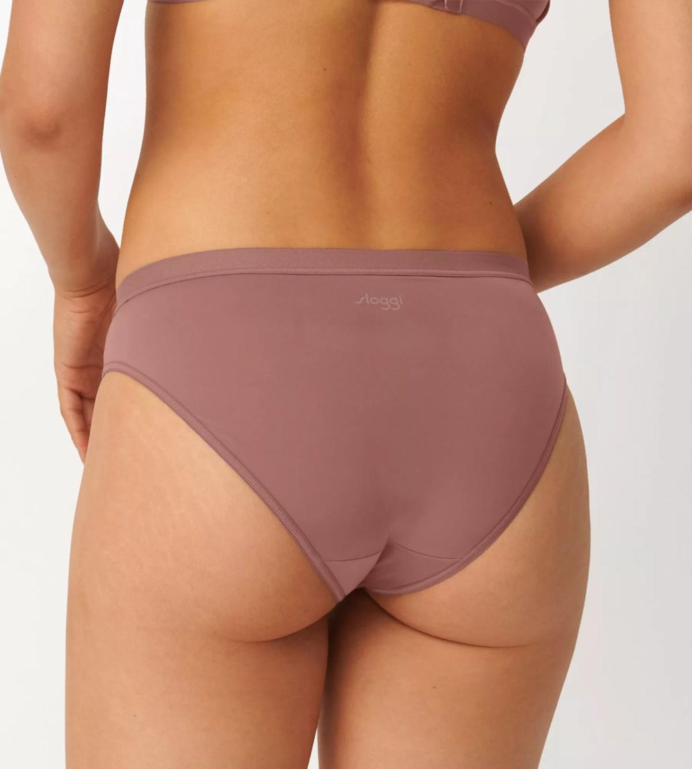 Sloggi Wow Komfort Tai Brief Cacao | 01356-NMGO