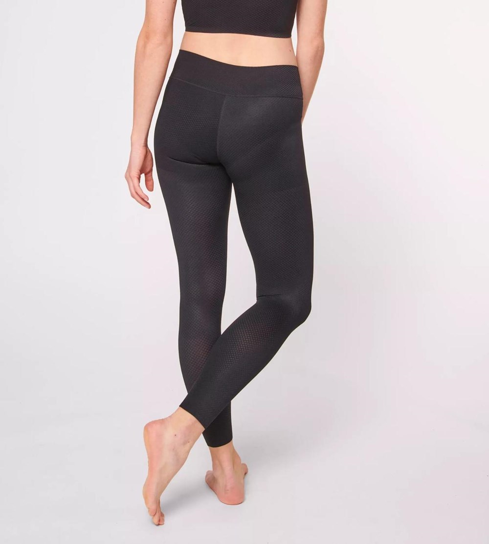 Sloggi Zero Feel Flow Leggings Czarne | 39740-WHIC