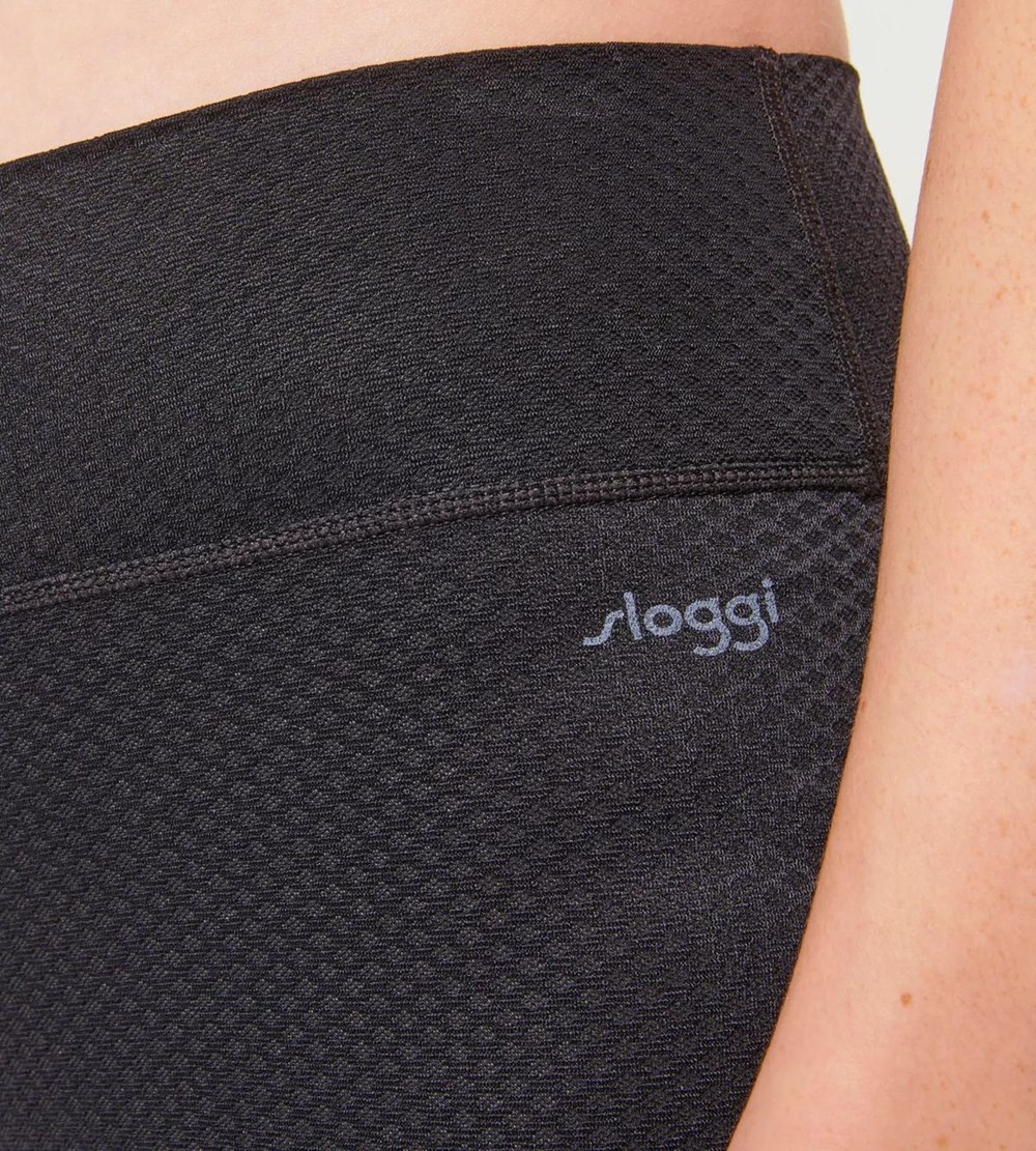 Sloggi Zero Feel Flow Leggings Czarne | 39740-WHIC