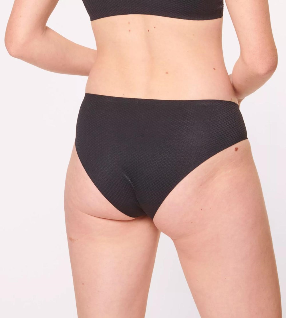 Sloggi Zero Feel Flow Tai Brief Czarne | 18324-BFZW