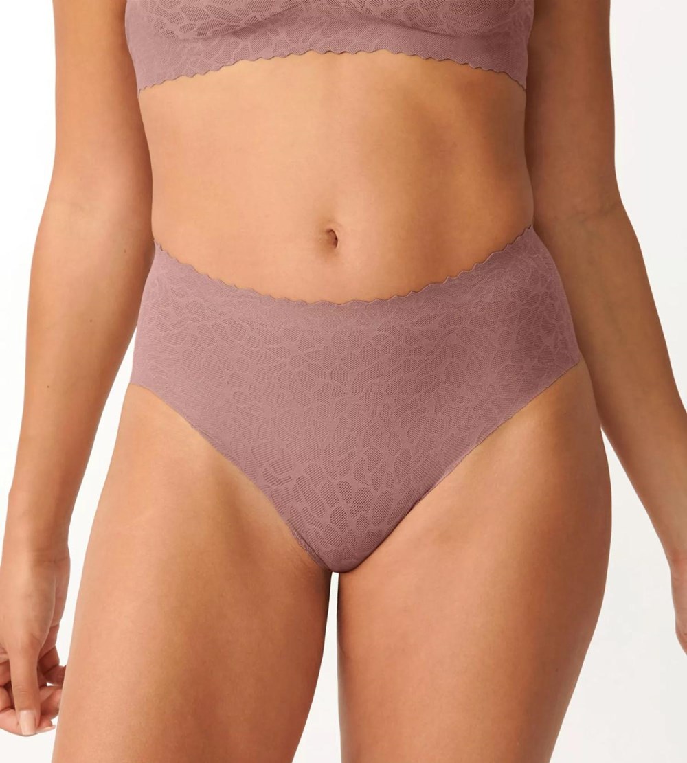 Sloggi Zero Feel Koronkowe Hipster Cacao | 83967-FBGA