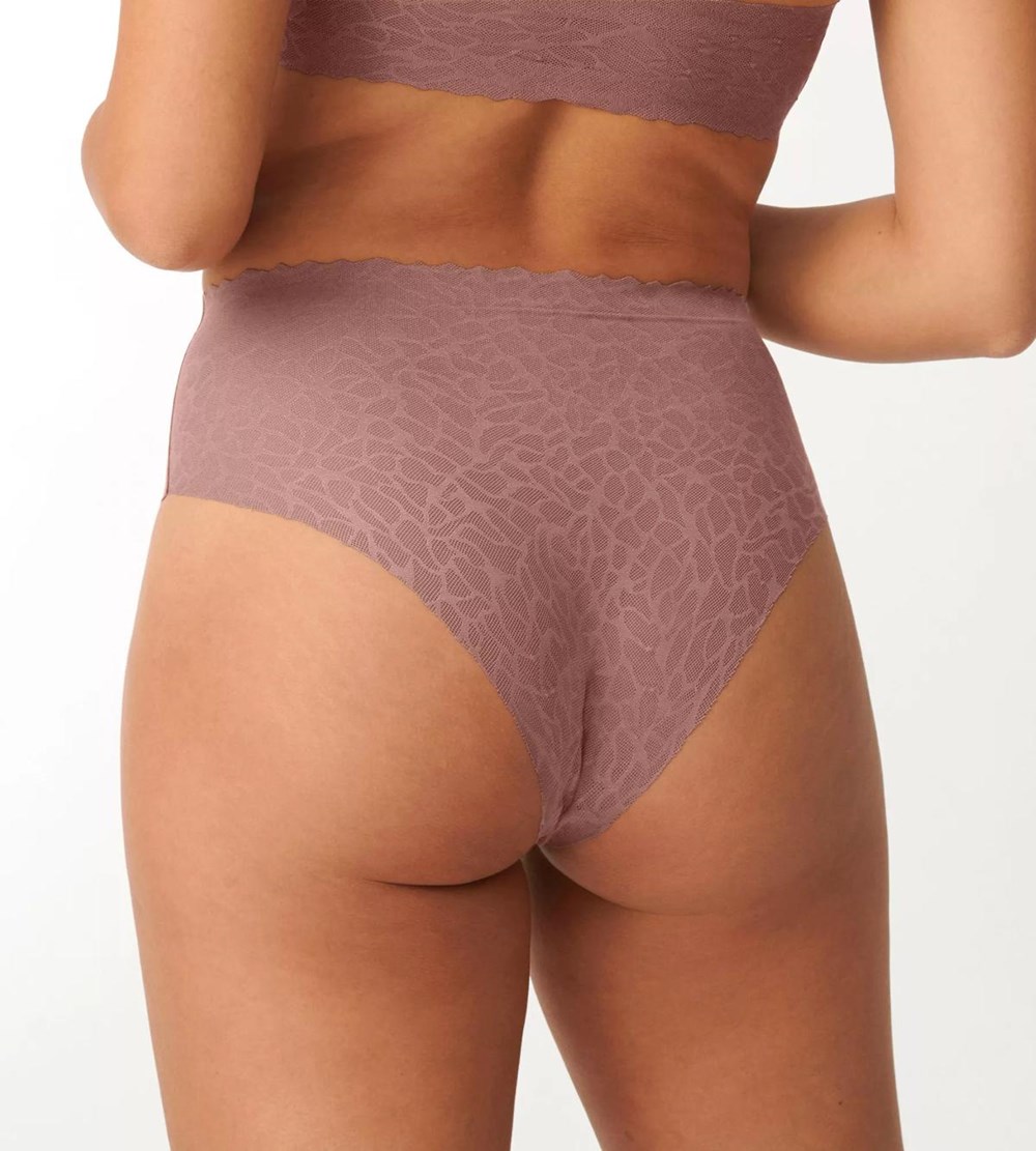 Sloggi Zero Feel Koronkowe Hipster Cacao | 83967-FBGA