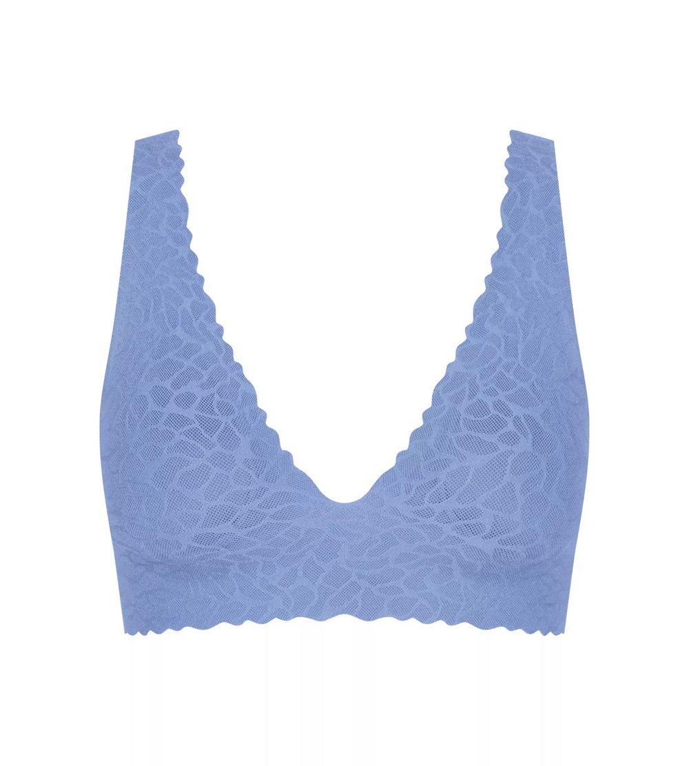 Sloggi Zero Feel Koronkowe Longline Top Riviera | 24391-IOEC