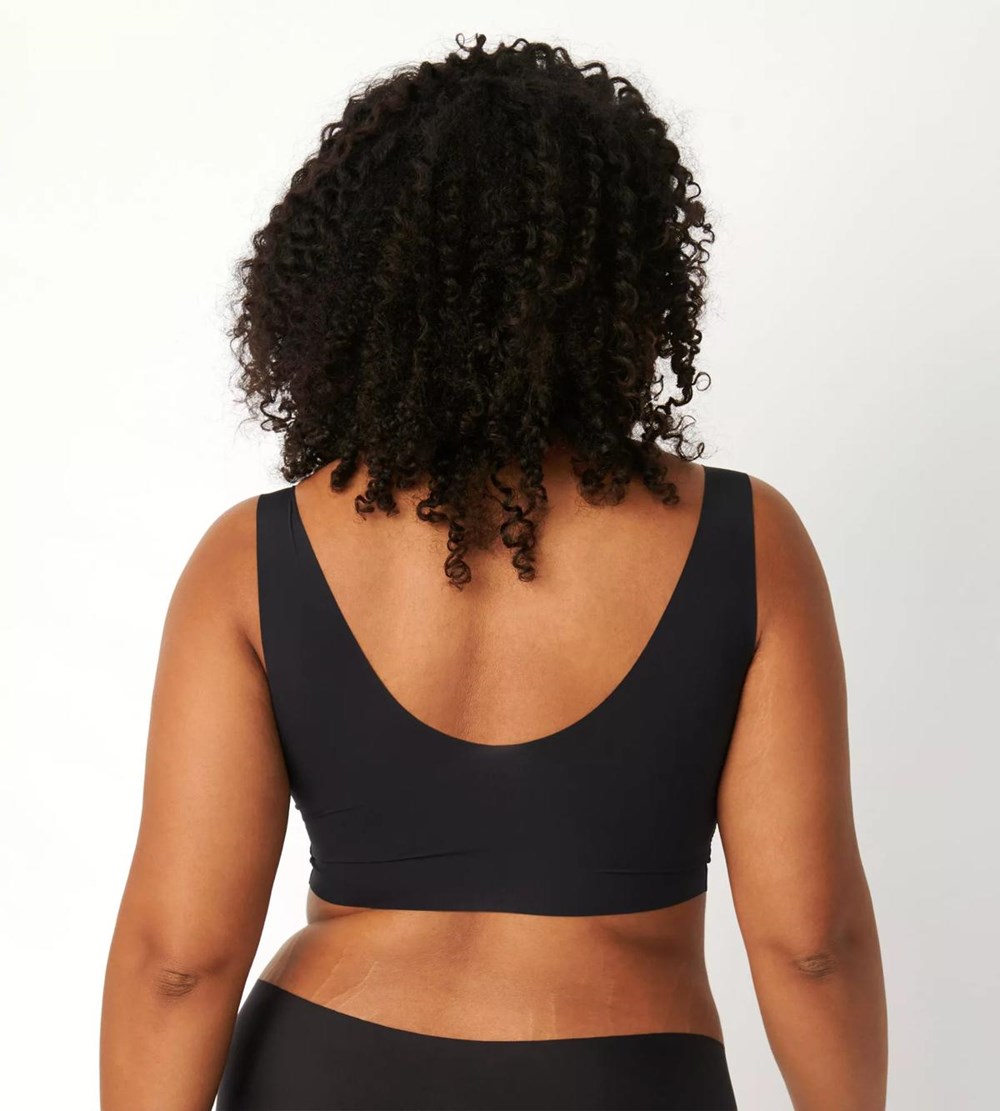 Sloggi Zero Feel Top Czarne | 58391-FMWE