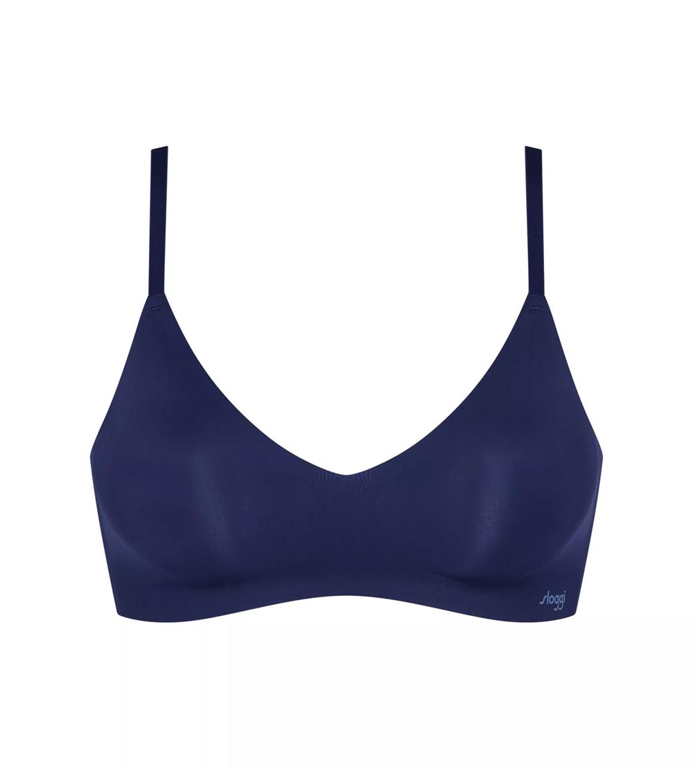 Sloggi Zero Feel Ultra Bra Granatowe | 73682-ACRP