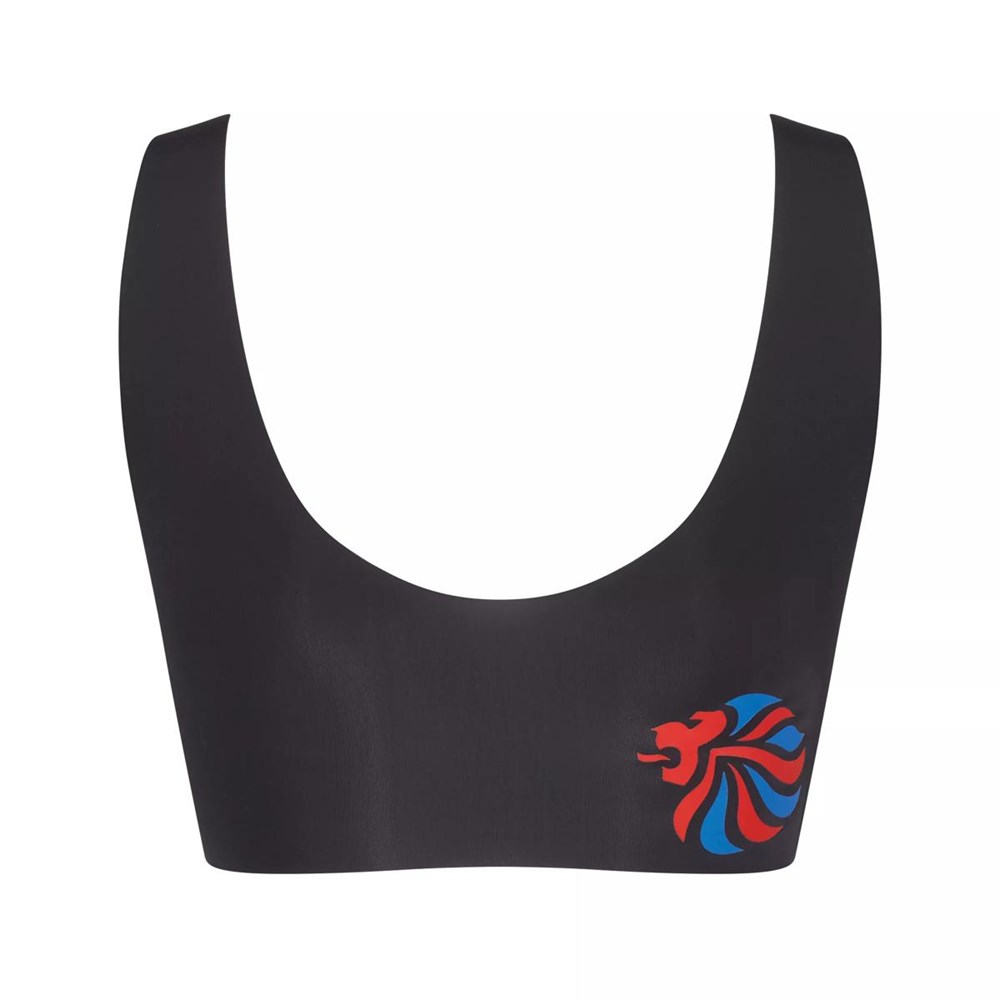 Sloggi Zero Feel Zero Feel Top Team Gb Czarne | 16970-ZQDV