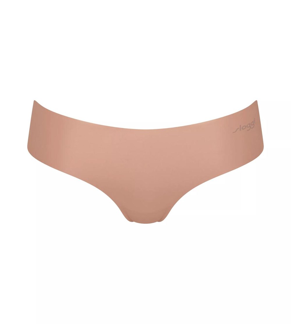 Sloggi Zero Microfibre Hipster Brązowe | 10856-YJRH
