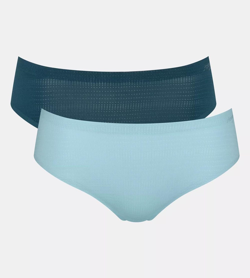 Sloggi Zero +motion Hipster Niebieskie Ciemny | 69527-LRAM