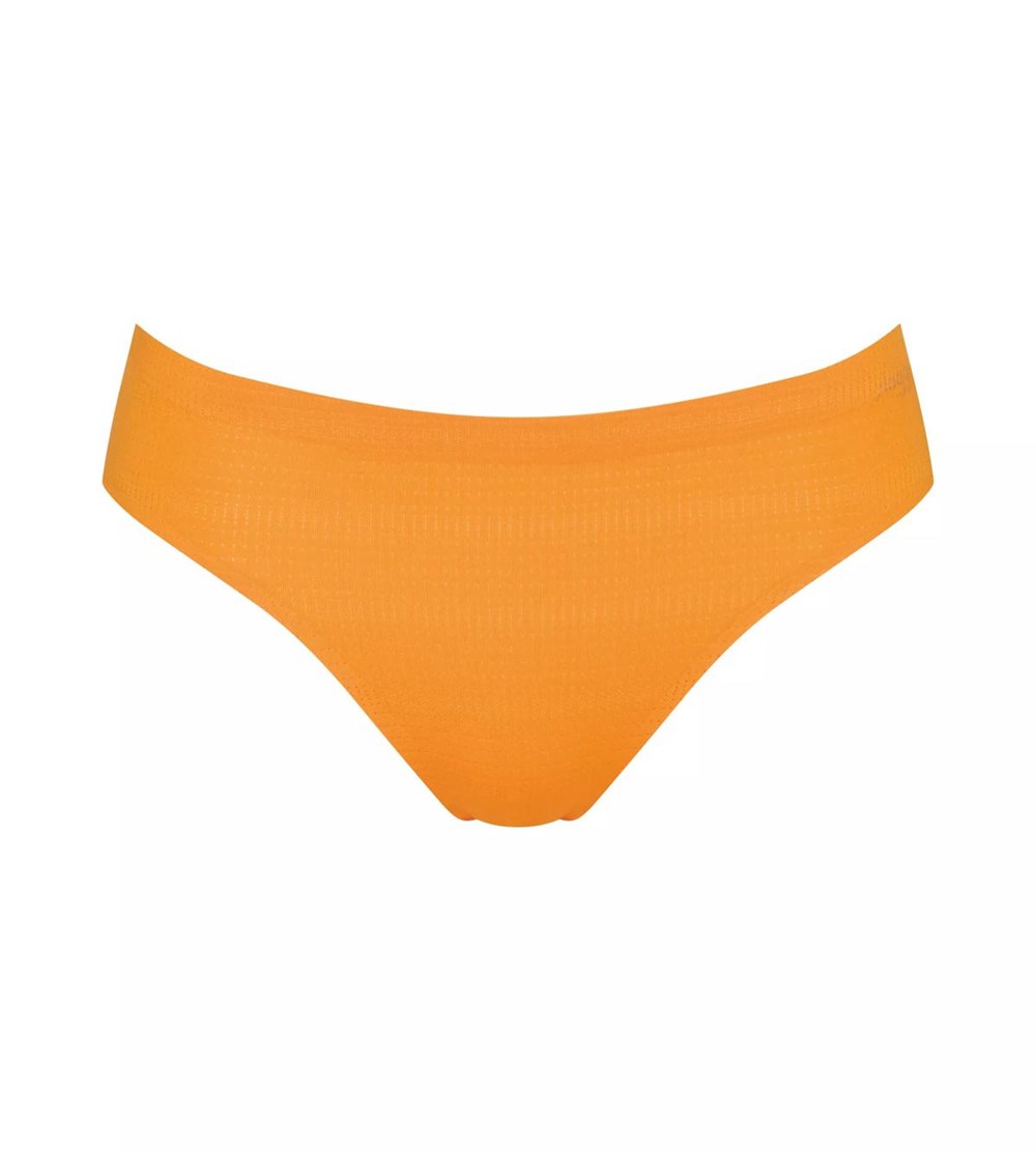 Sloggi Zero +motion Tai Brief Pomarańczowe Ciemny | 89361-CGOA