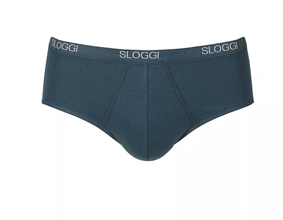 Sloggi Basic Midi Niebieskie | 57813-ILSC