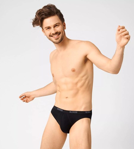 Sloggi Basic Mini Czarne | 06487-XDFM