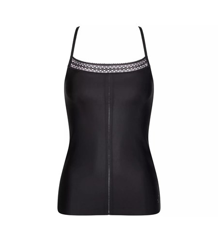 Sloggi S Subtle Vest Tank Top Czarne | 95231-BUNC