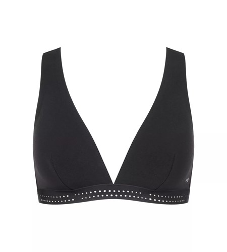 Sloggi Shore Arienzo Bikini Top Watowany Czarne | 84759-WLNB