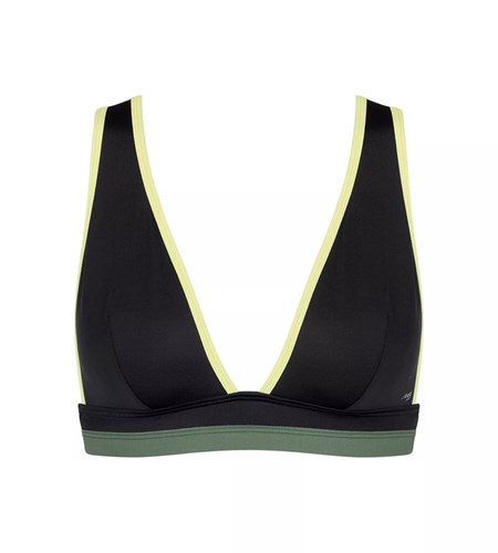 Sloggi Shore Marina Grande Bikini Top Czarne | 95826-QTMC