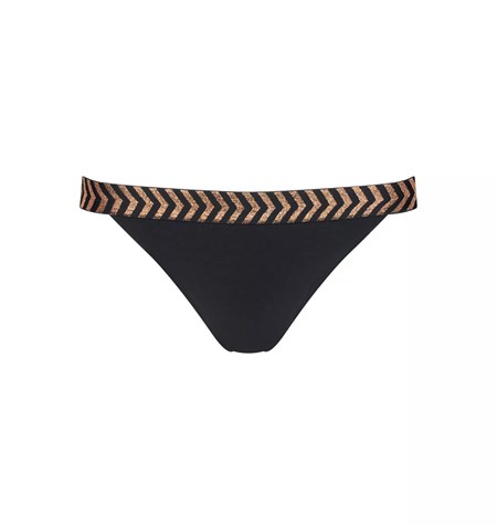 Sloggi Shore Mili Atoll Bikini Tanga Czarne | 29037-XZNK