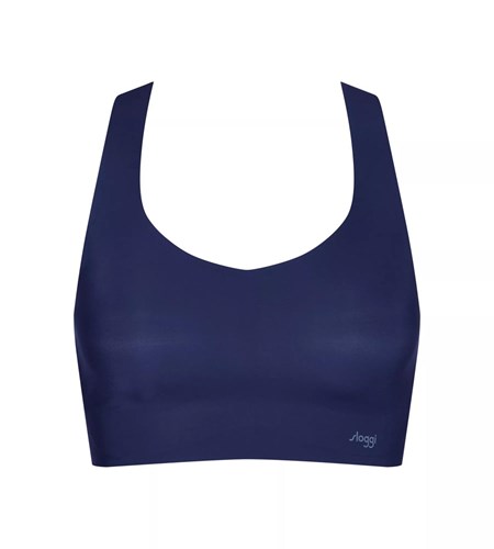 Sloggi Zero Feel Racerback Top Granatowe | 24651-JFEX